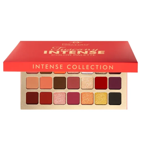 پالت سایه 28 رنگ مدل intense مارک forever 52