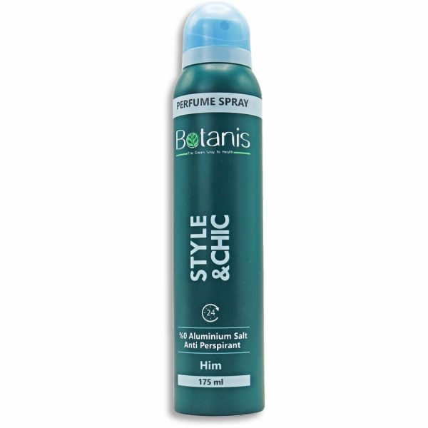 اسپری ضد تعریق Botanis بوتانیس مدل STYLE & CHIC حجم 175ml