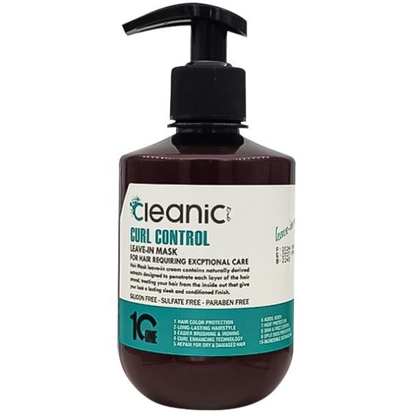 ماسک موی بعد حمام کلینیک مناسب موهای فر و مجعد 350ml