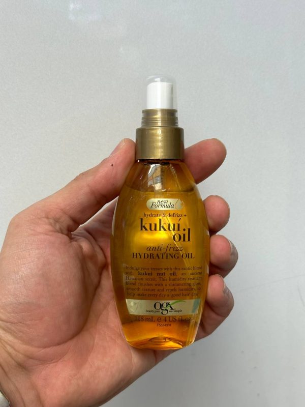 روغن آبرسان و ترمیم کننده اوجی ایکس مدل 118ml kukui oil