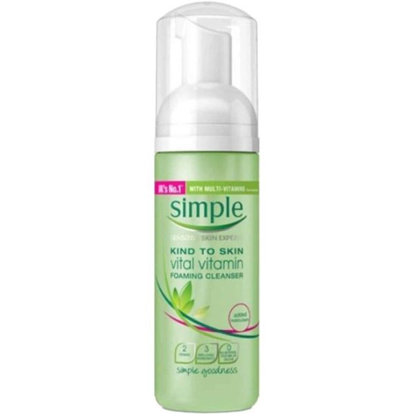 فوم شستشوی صورت simple سیمپل 150ml
