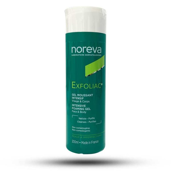 ژل شستشوی صورت مارک noreva نوروا 200ml