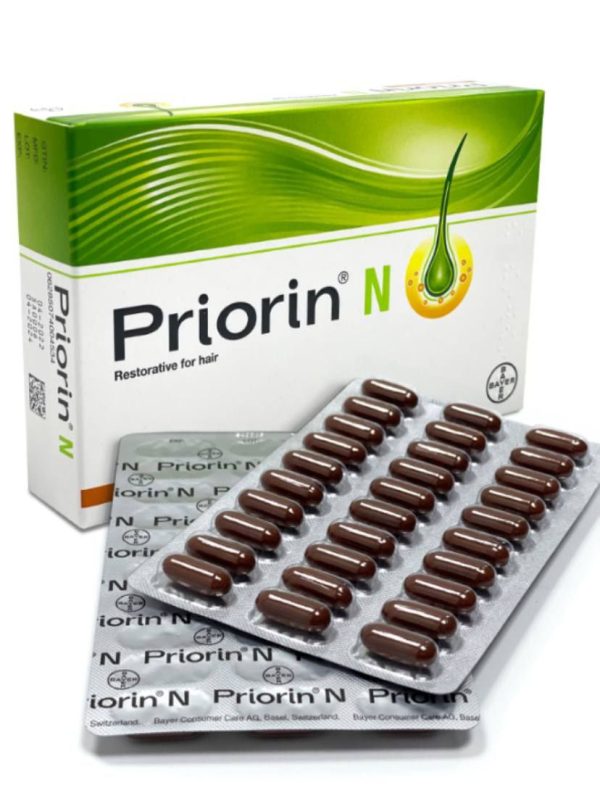 مکمل Priorin پریورین آلمانی اصل ورق 30 تایی
