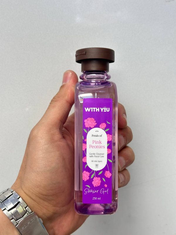 شامپو بدن With You ویت یو مدل Pink Peonies