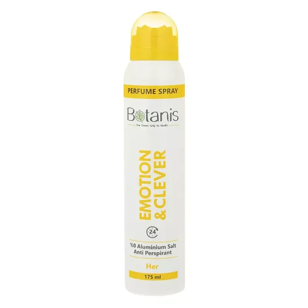 اسپری ضد تعریق Botanis بوتانیس مدل EMOTION & CLEVER حجم 175ml