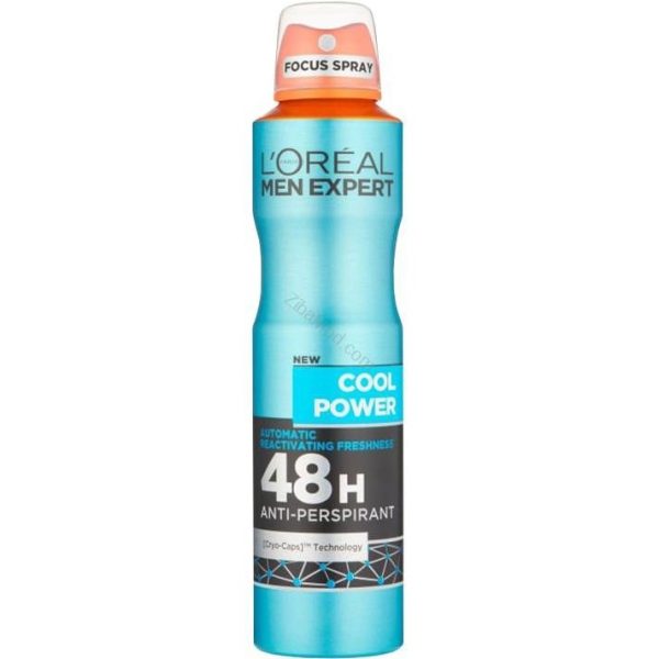 اسپری ضد تعریق لورال مدل cool power کول پاور 250ml