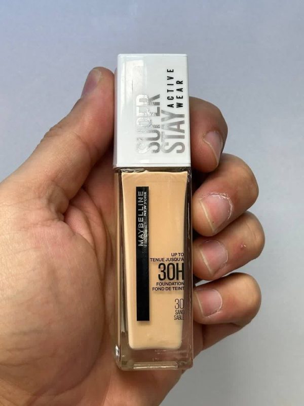 کرم پودر میبلین مدل سوپر استی شماره 30 سایز 30ml