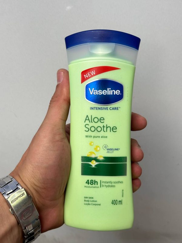 لوسیون بدن مارک وازلین مدل 400g aloe soothe