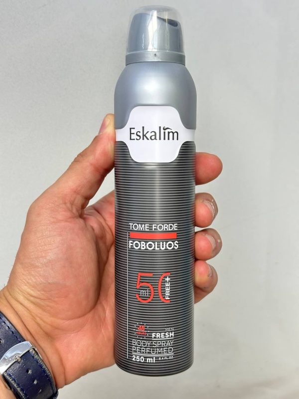 اسپری مردانه خوشبو کننده لباس مارک eskalim با رایحه تام فورد فابیولس 250ml