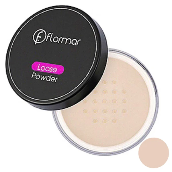 پودر فیکس کننده آرایش مارک flormar فلورمار شماره 1
