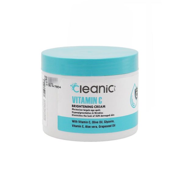 کرم مرطوب کننده کلینیک cleanic مدل ویتامین c شفاف و روشن کننده 225ml