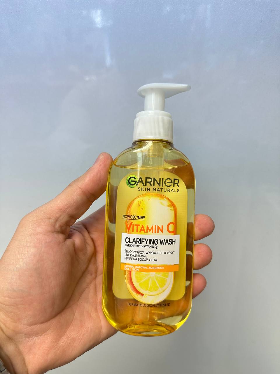 ژل شستشوی صورت گارنیر (GARNIER) مدل VITAMIN C