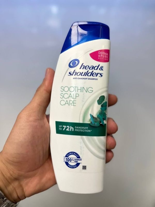 شامپو head shoulders هید شولدرز مل soothing scalp care اصل آلمان 400ml