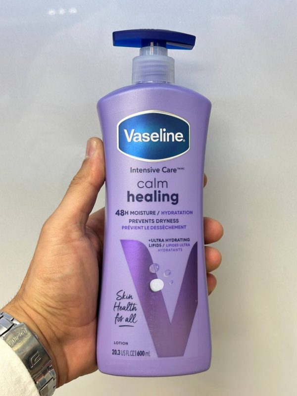 لوسیون بدن پمپی مارک وازلین مدل Calm healing