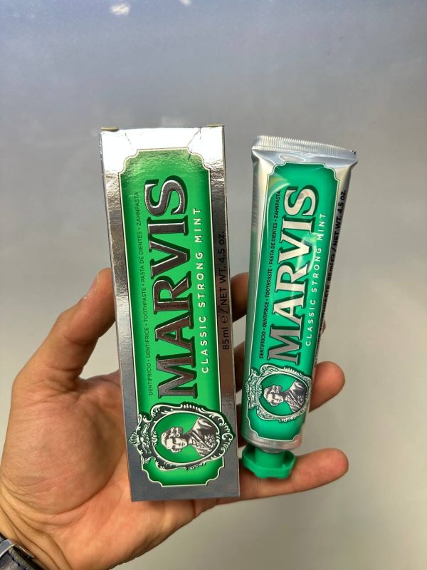 خمیر دندان مارک marvis مارویس مدل 85ml CLASSIC STRONG MINT
