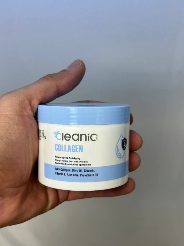 کرم مرطوب کننده کلینیک cleanic مدل کلاژن ضد چروک 225ml