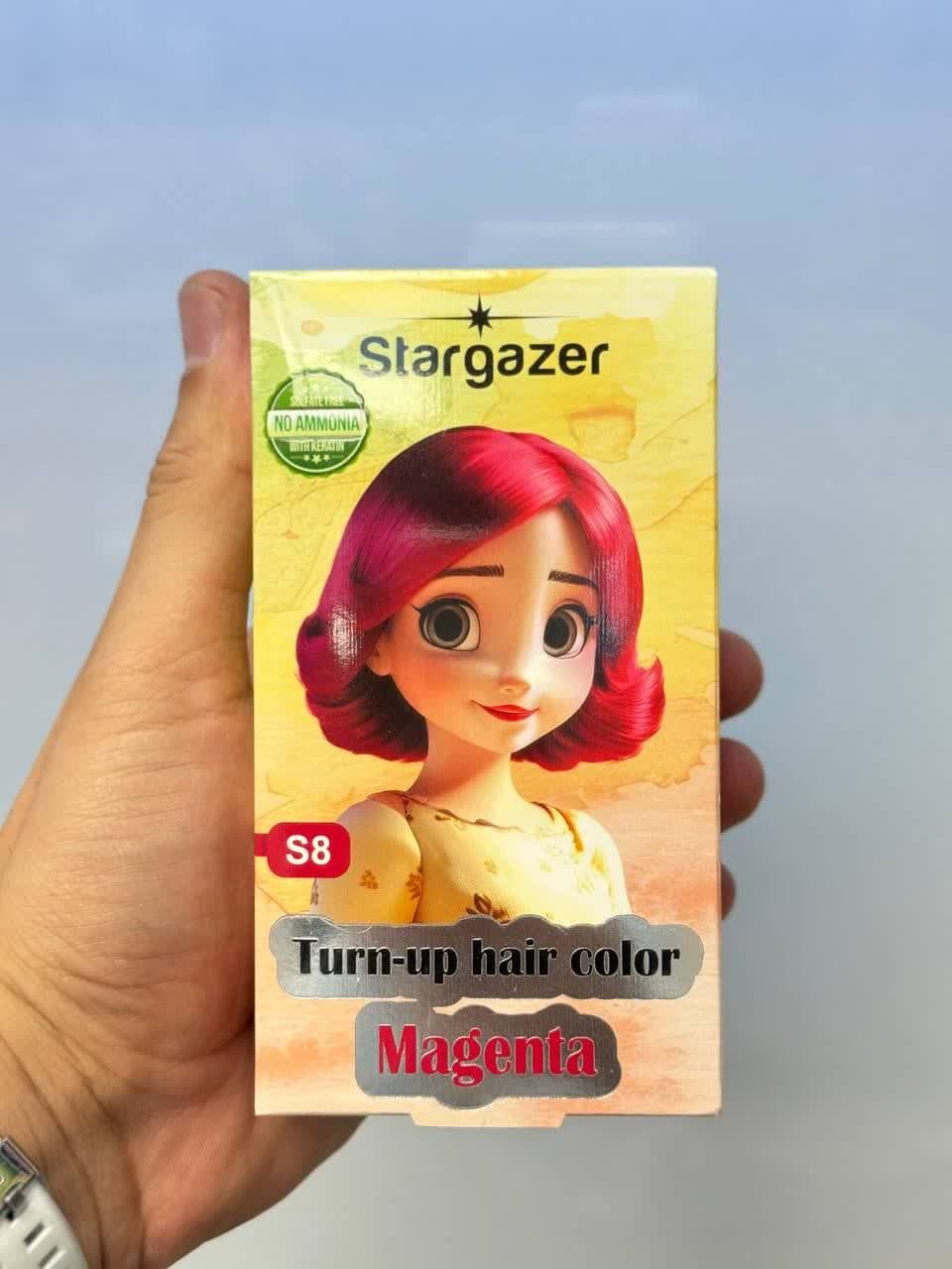 شامپو رنگ استار گیزر S8 magenta (star gazer)
