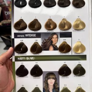 رنگ موی اولیو (olive) ایتالیا با امونیاک پایین 100ml شماره 1