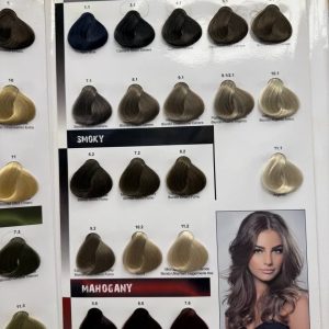 رنگ موی اولیو (olive) ایتالیا با امونیاک پایین 100ml شماره 5/7