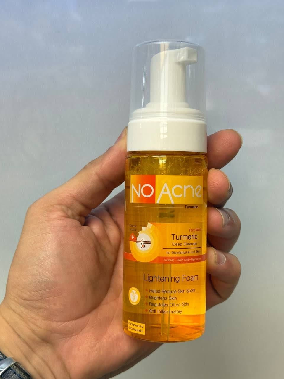 فوم شستشوی صورت مارک نو اکنه (no acne) مدل زردچوبه