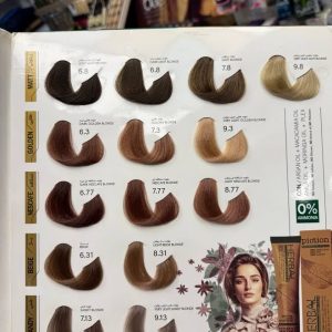 رنگ موی پیکشن (piction) محصول اسپانیا بدون سولفات و امونیاک شماره 8/1