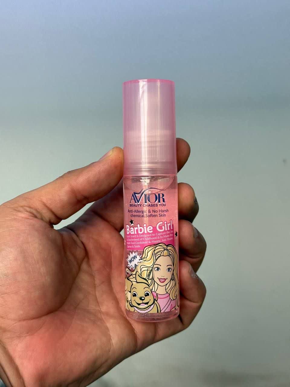 بادی اسپلش کودکان شاین دار مارک اویور (ovior) مدل barbie girl
