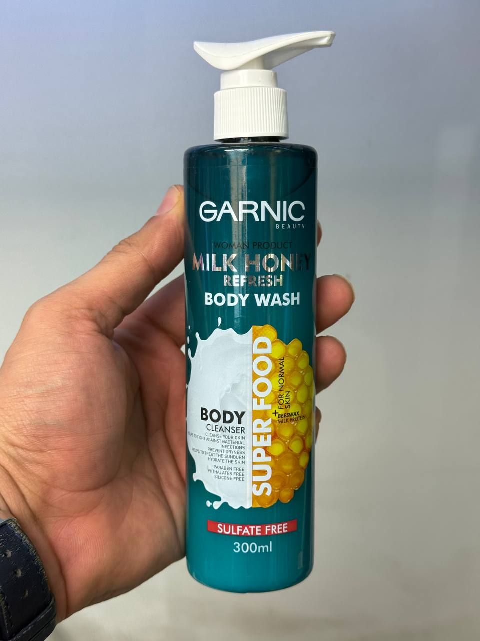 شامپو بدن گارنیک (GARNIC) با رایحه عسل 300ml