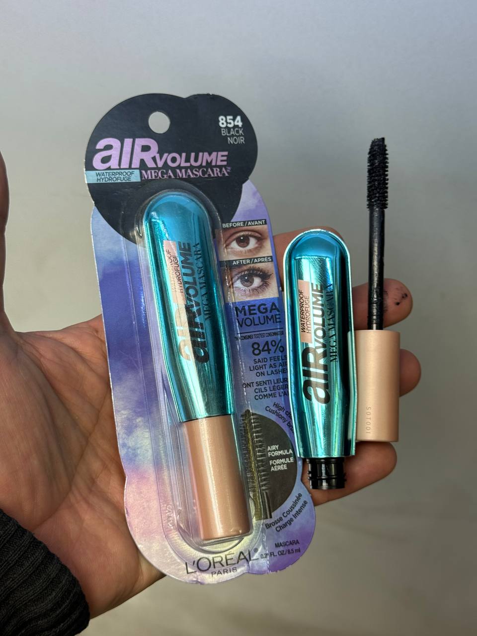 ریمل حجم دهنده لورال مدل (air volume)