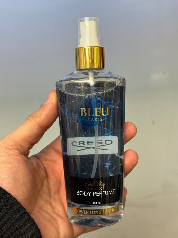 بادی اسپلش مردانه بونوچی (Bonucci) مدل BLEU با رایحه کرید اونتوس