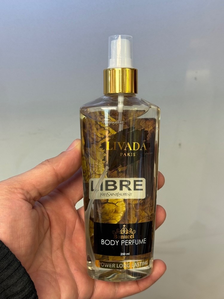 بادی اسپلش زنانه بونوچی (Bonucci) مدل LIVADA با رایحه لیبره