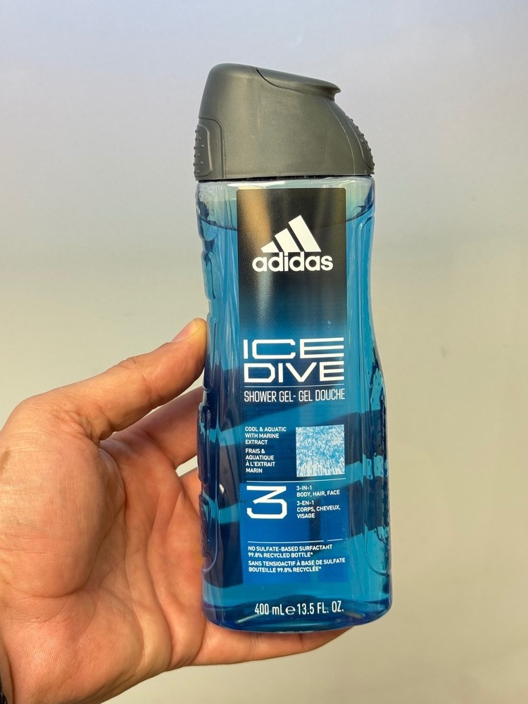 شامپو بدن ادیداس (adidas) مدل ICE DIVE