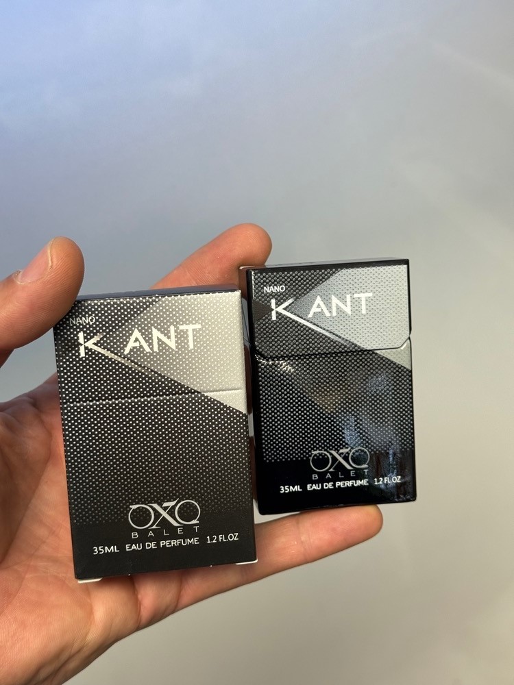 ادکلن 35 میل اوکسو (oxo) طرح سیگار مدل کنت مشکی kant