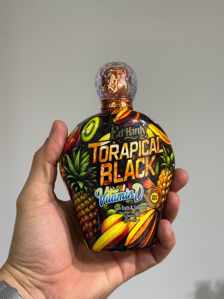 لوسیون سولار (Edhardy) 400ml مدل TORAPICAL BLACK