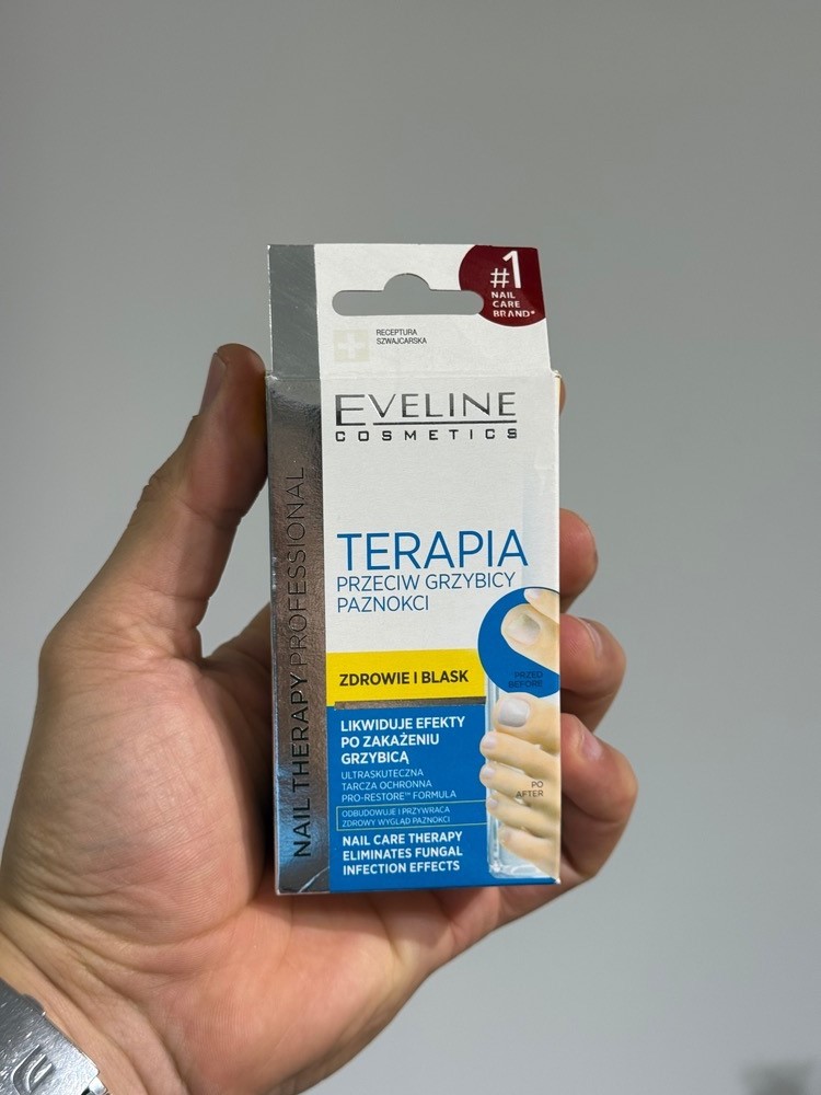 لاک تقویت ناخن اولاین (EVELINE) مدل ZDROWIE BLASK