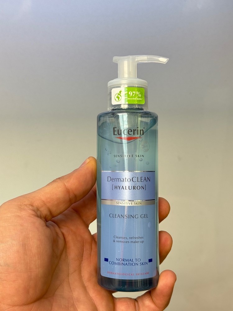 ژل شستشوی صورت اوسرین (Eucerin) مدل CLEANSING GEL مناسب پوست نرمال و مختلط