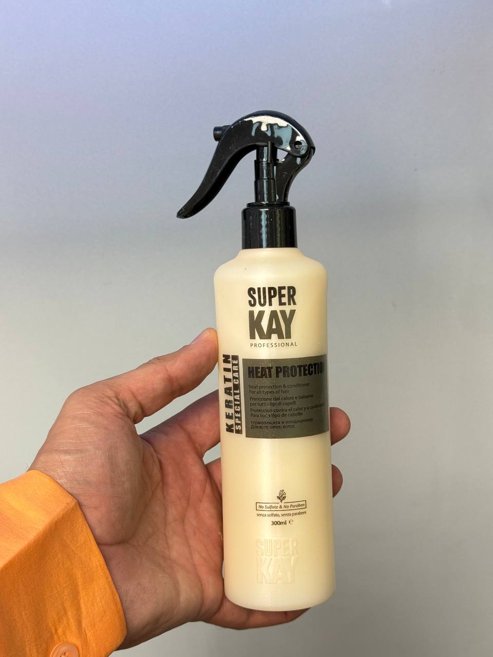 اسپری 250 میل محافظ حرارت موی فر سوپرکی (SUPER KAY)