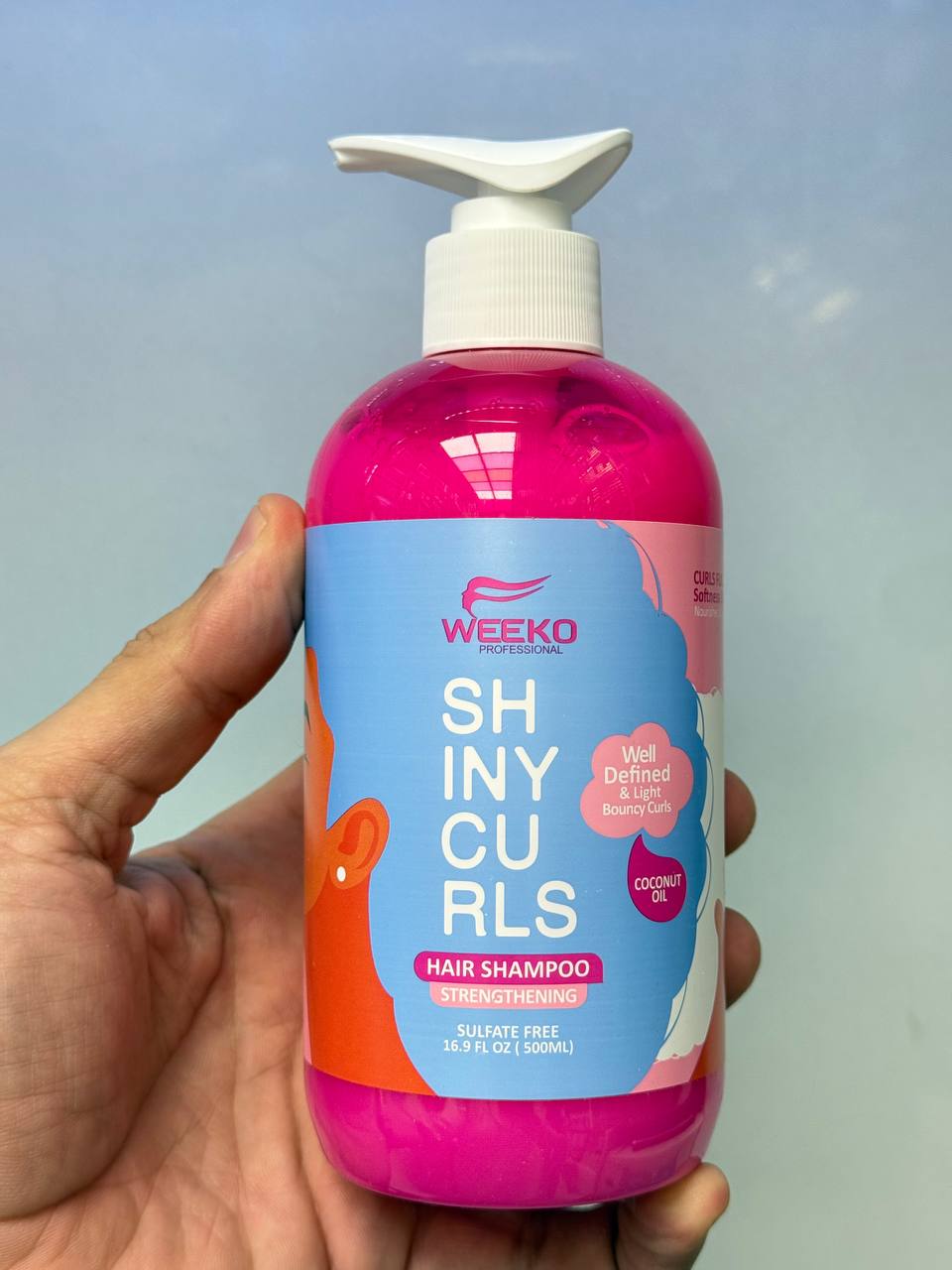 شامپو موی فر و مجعد دیکو (weeko) 500ml