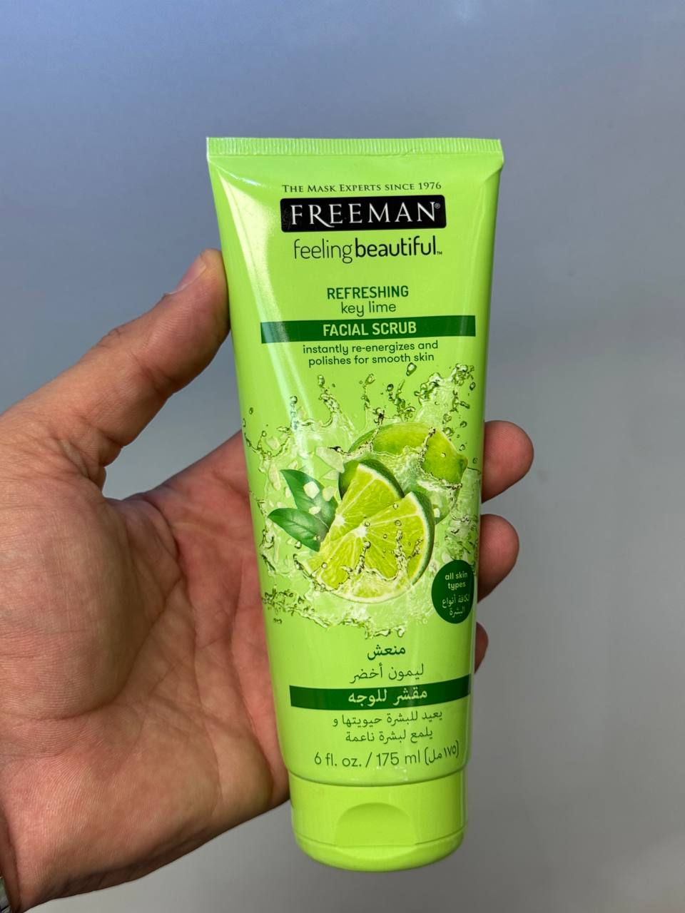 اسکراب صورت فریمن (FREEMAN) لیمو و نعناع