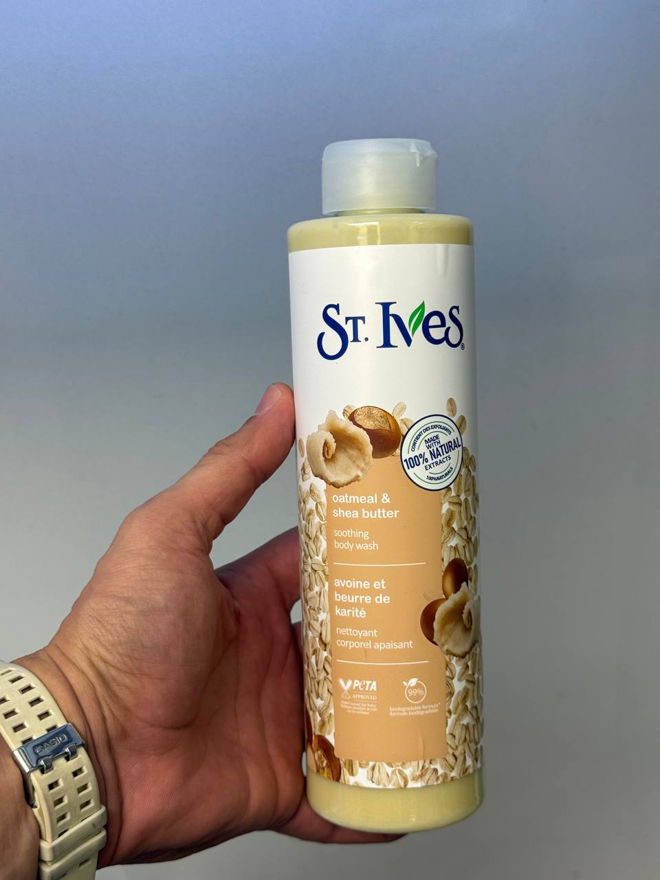 شامپو بدن شی باتر و جو دوسر سایز 700ml مارک سنت ایوز (ST.Ives)