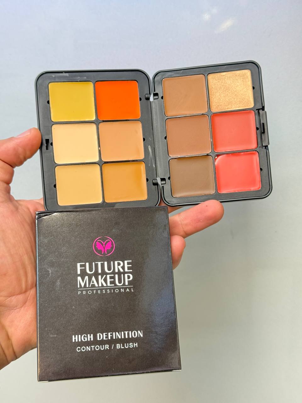 پالت همه کاره (رژگونه، های لایتر، کانتور، کانسیلر) فیوچر میکاپ (FUTURE MAKEUP)