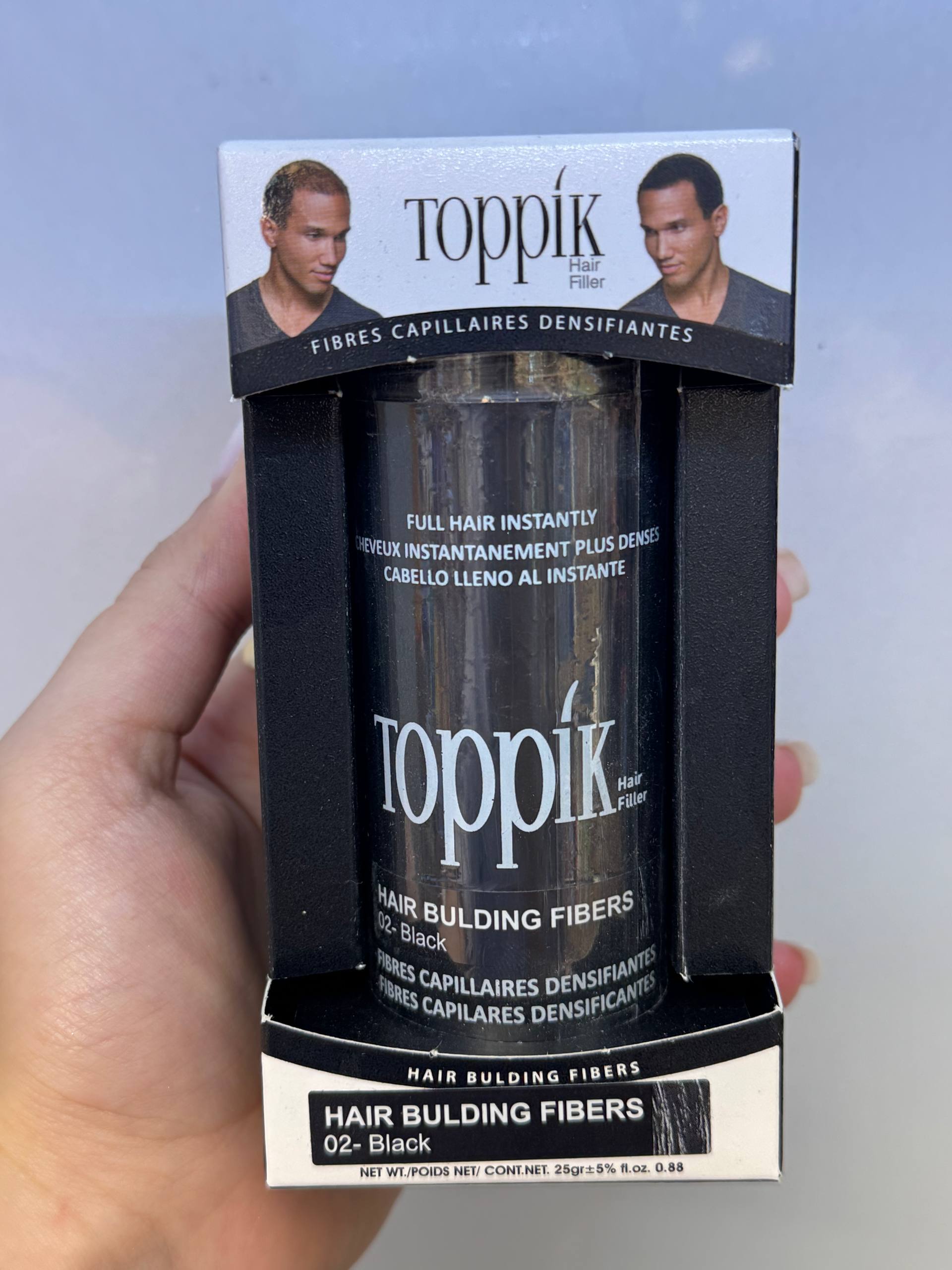 پودر تاپیک (Toppik) 25 گرمی شماره 02