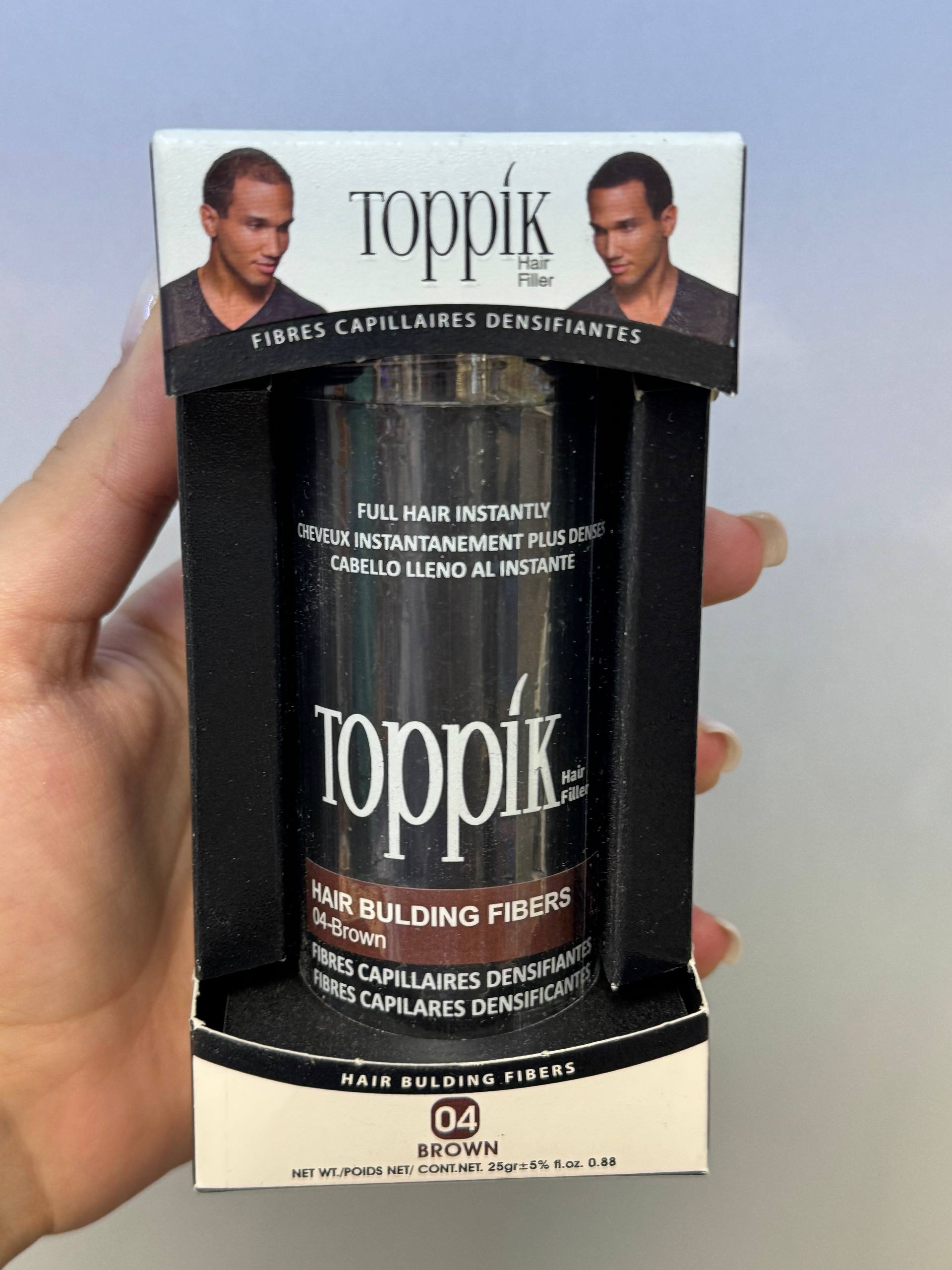 پودر تاپیک (Toppik) 25 گرمی شماره 04
