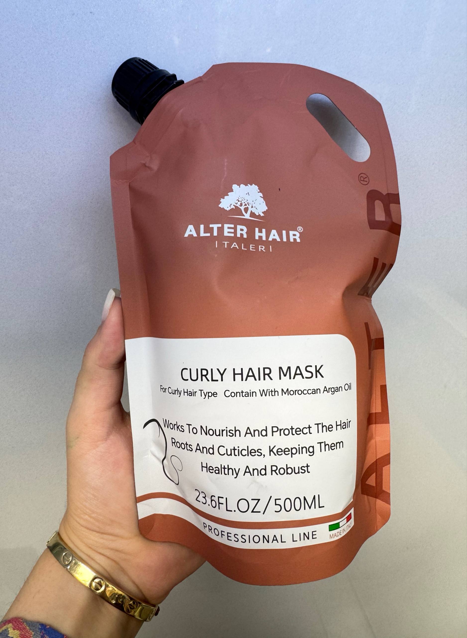 ماسک موی داخل حمام الترهیر ایتالیا (ALTER HAIR) مناسب موی فر و مجعد