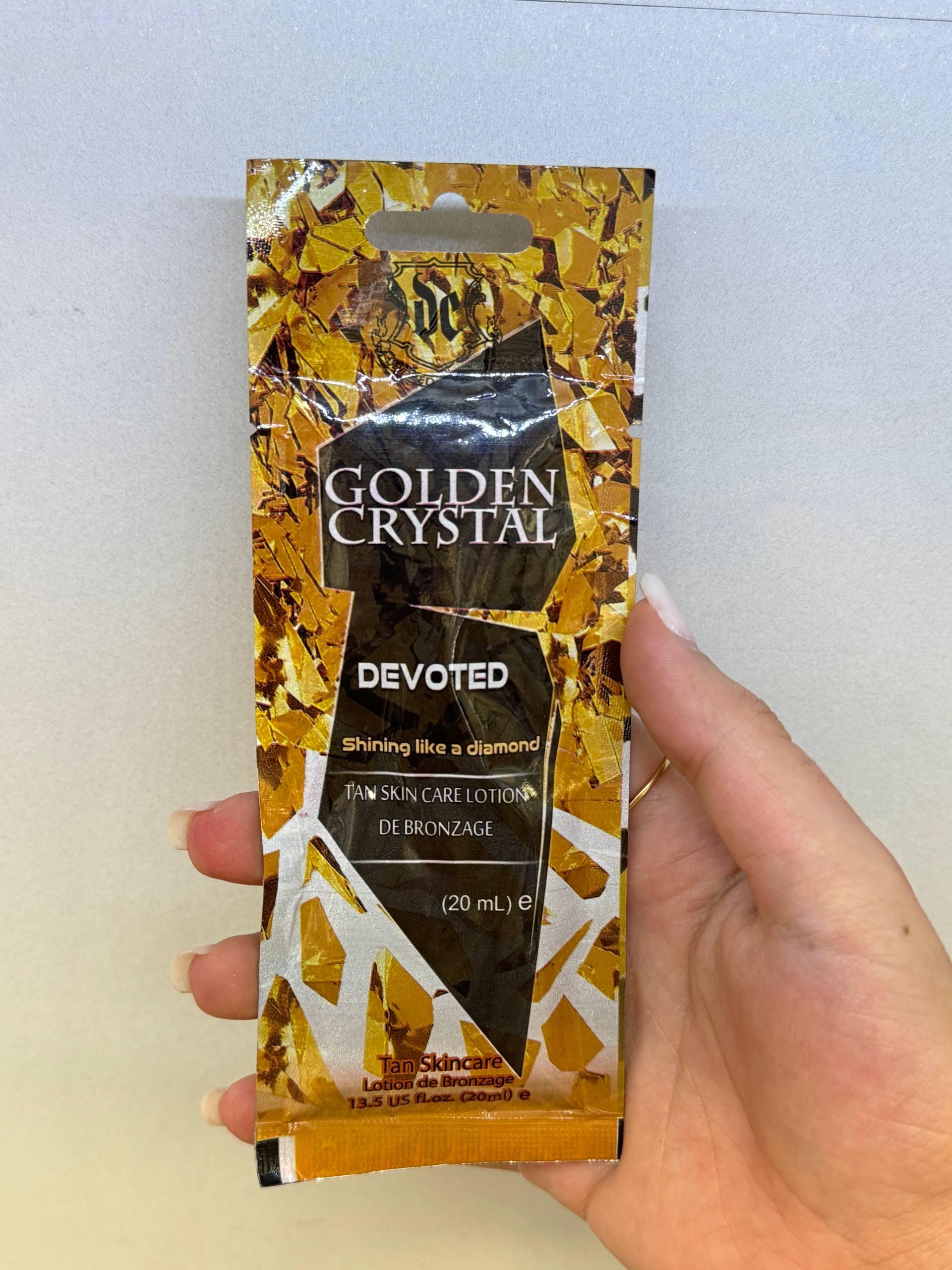 لوسیون سولار مدل (Golden Crystal) 20ml